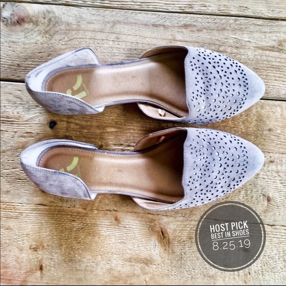 Report Shoes - ✨EUC Report Vegan Suede Cutout Flats✨